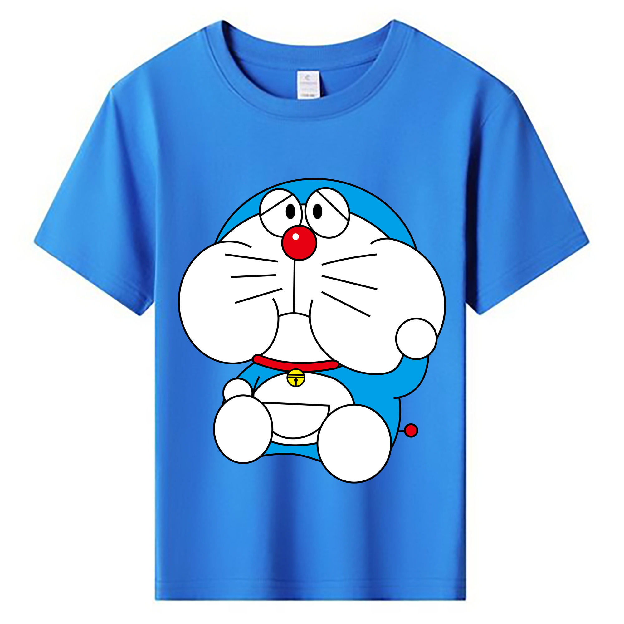 （画像用） ドラえもん Doraemon 綿100％キッズTシャツ（フロントプリント）